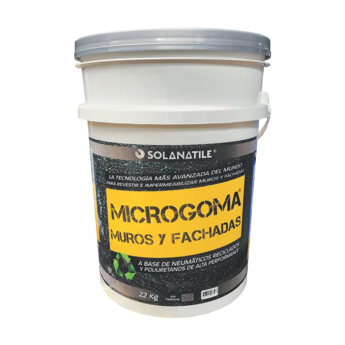MICROGOMA® MUROS/ FACHADA 22Kg MICROMUROS